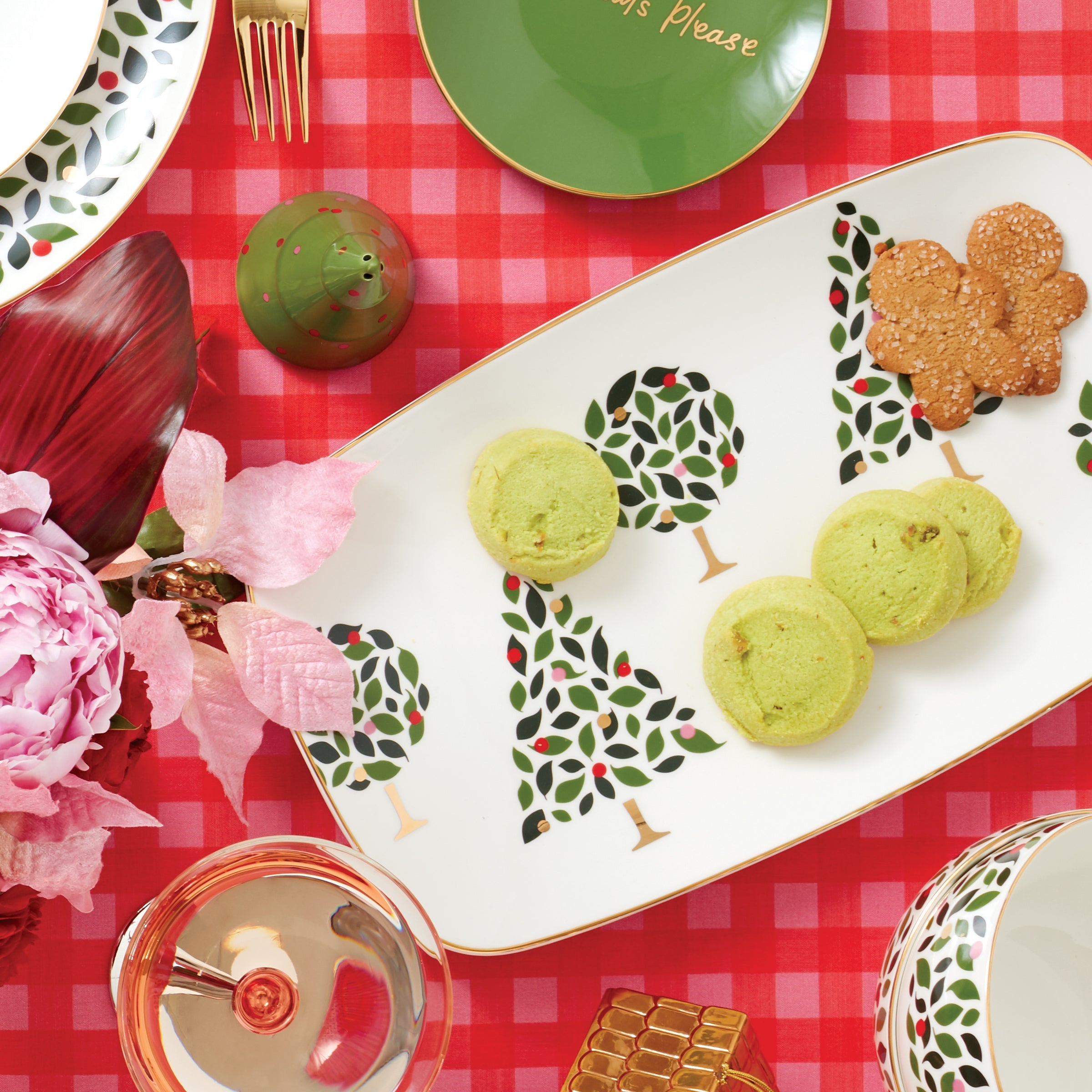 Evergreen Hors d'Oeuvres Tray - Image 2