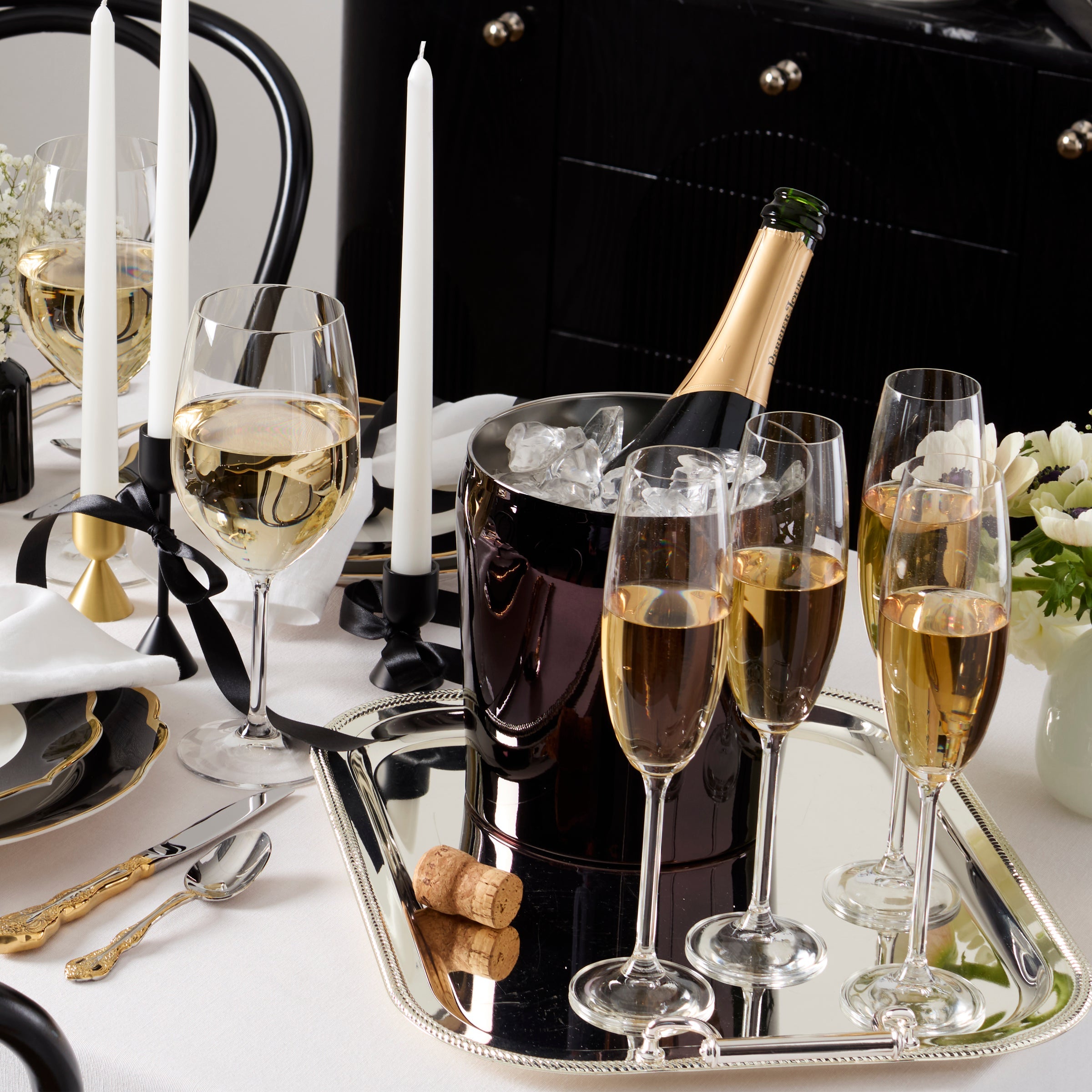 Tuscany Classics Champagne Flute Glasses, Set of 6 - Image 6
