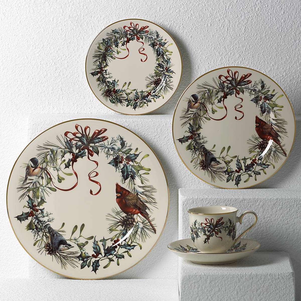 Winter Greetings 5-Piece Place Setting - Image 8