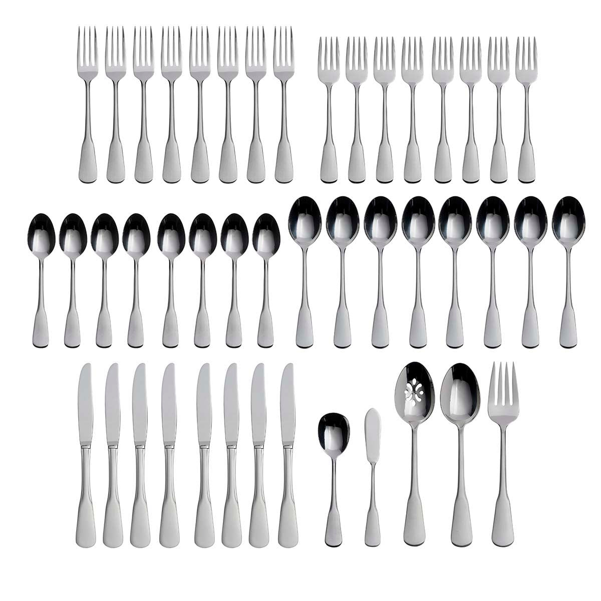 Colonial Boston 45-Piece Flatware Set - Image 3