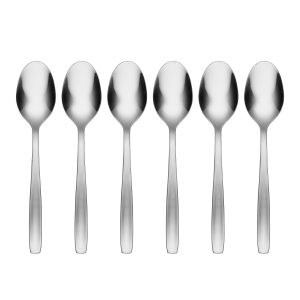 Paulina Satin Mirror Teaspoons, Set of 6