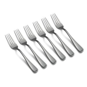 Malibu Satin Dinner Fors, Set of 6
