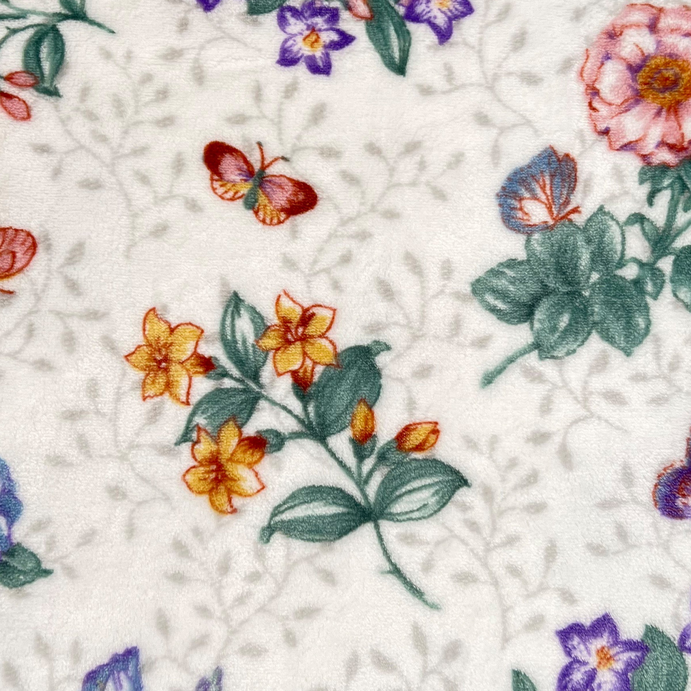 Butterfly Meadow Throw Blanket - Image 6