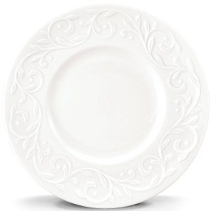 Opal Innocence Carved 4-Piece Plate Set
