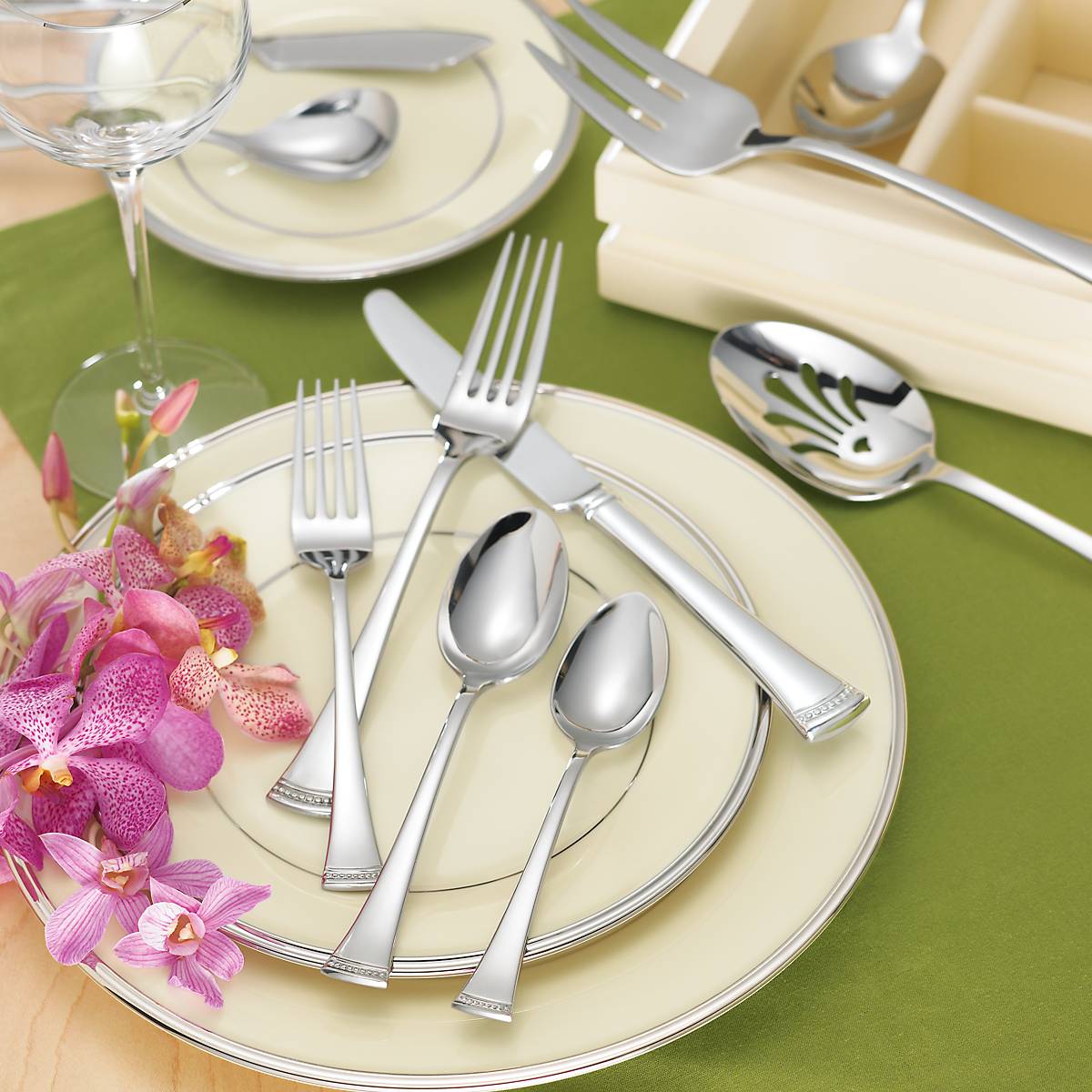 Portola 65-Piece Flatware Set - Image 5