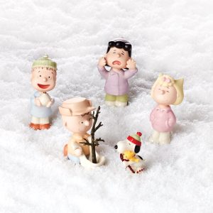 Peanuts "A Charlie Brown Christmas" 5-Piece Figurine Set