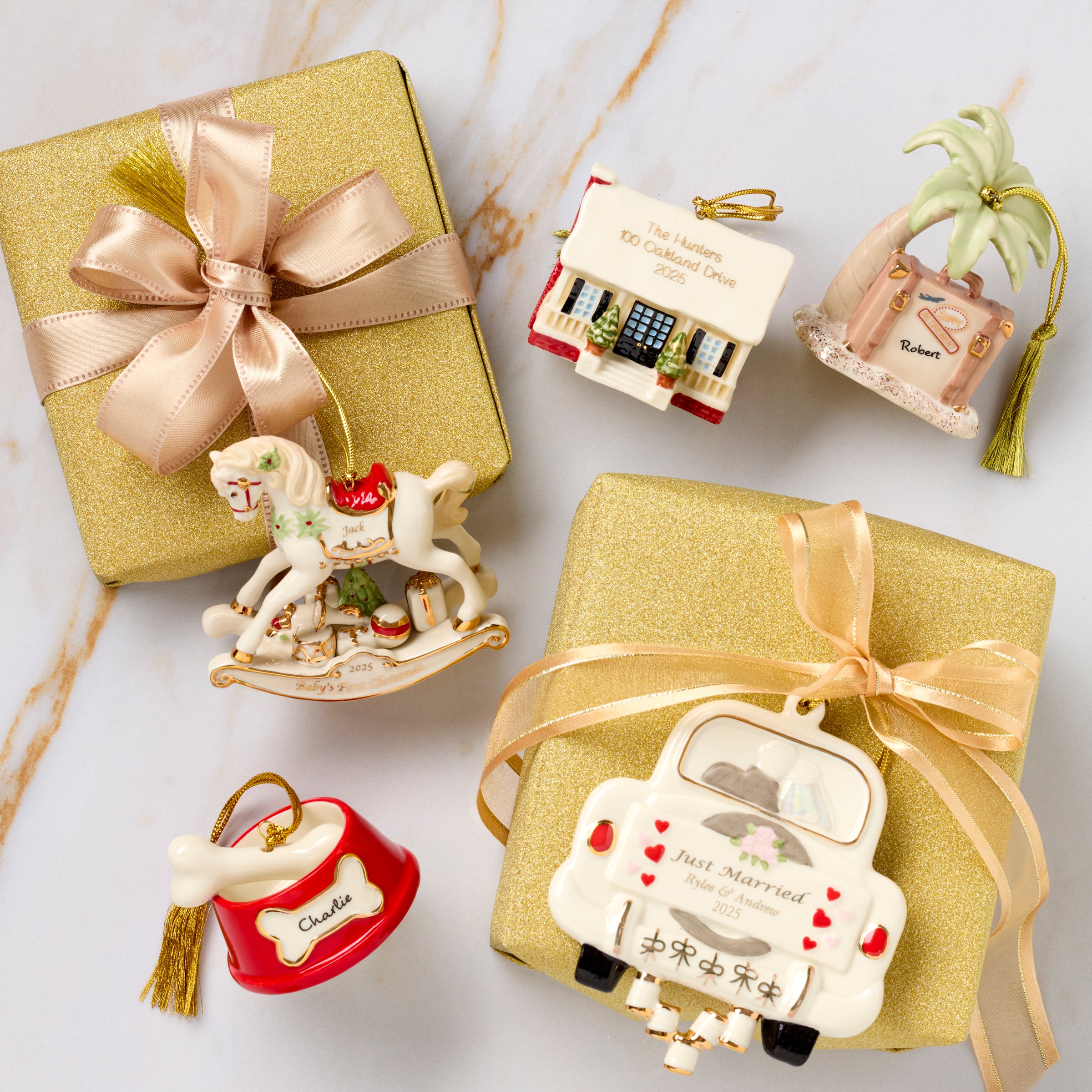 Personalized Rocking Horse Ornament - Image 3