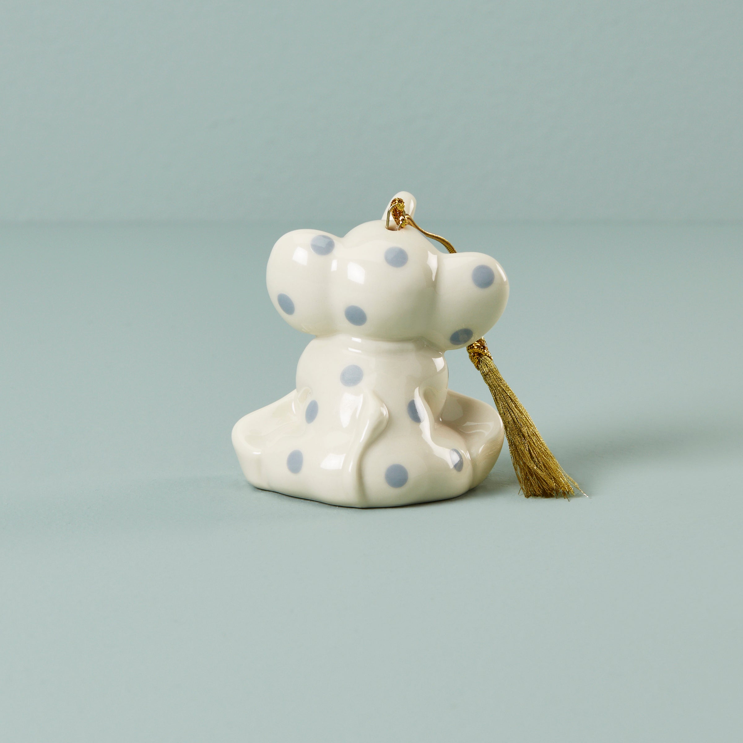 Personalized Blue Elephant Ornament - Image 2