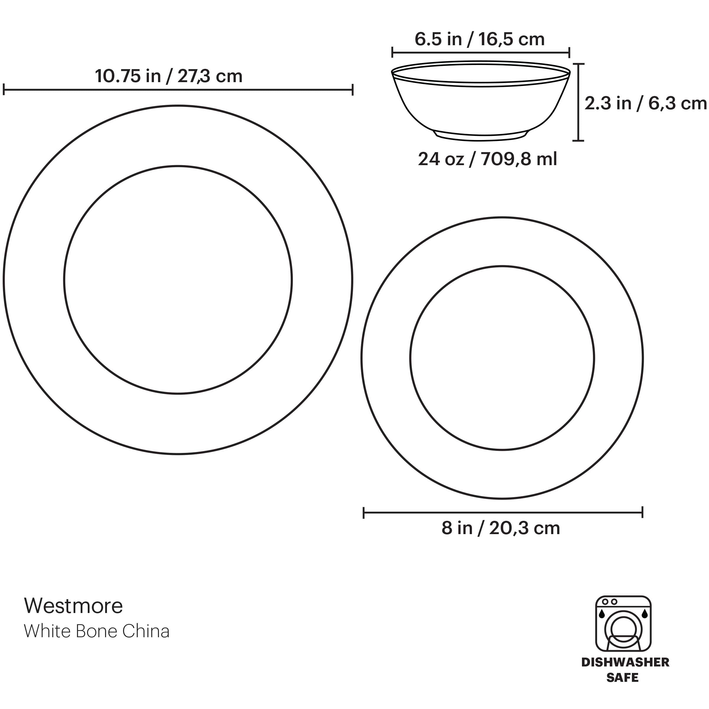 Westmore 3-Piece Place Setting - Image 5