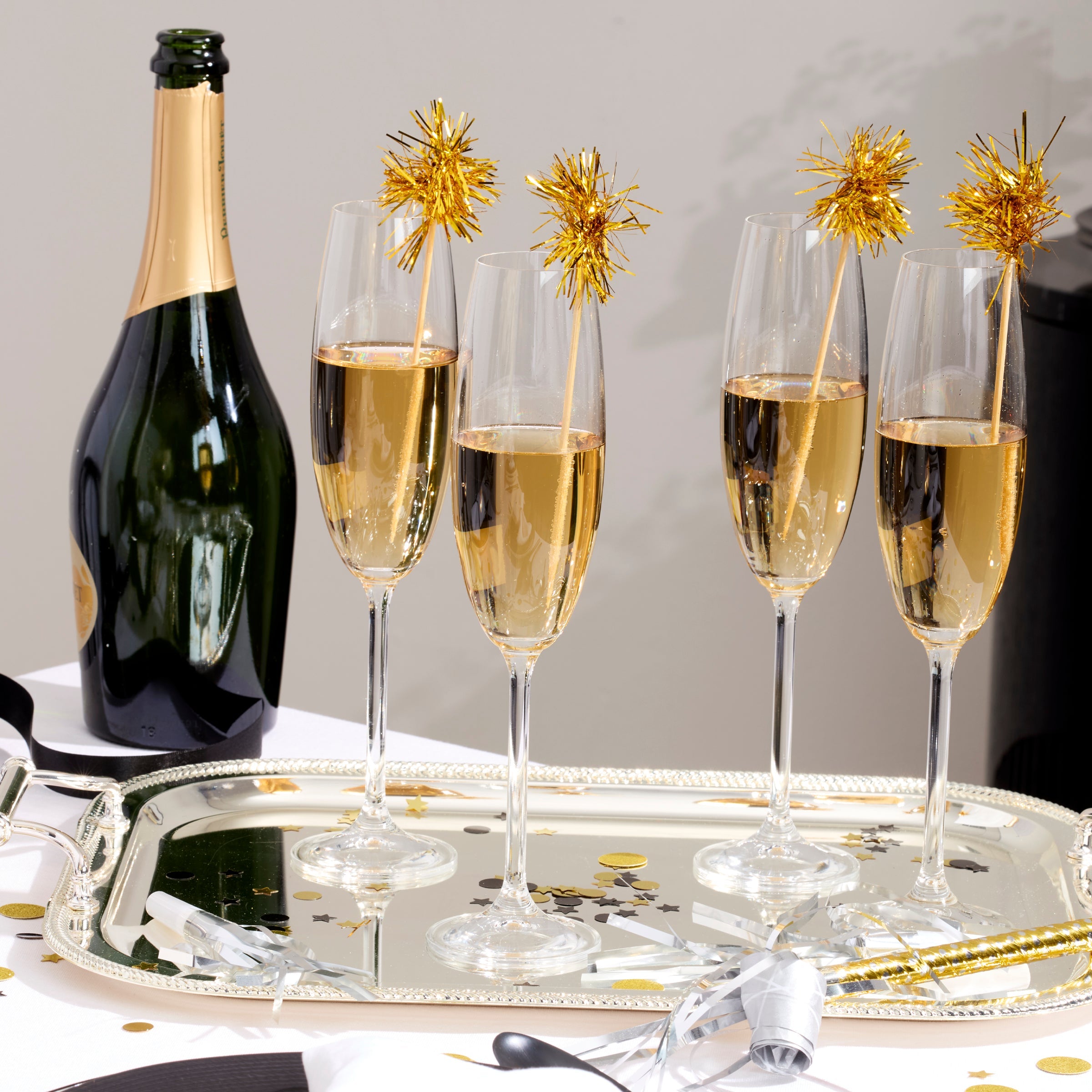 Tuscany Classics Champagne Flute Glasses, Set of 6 - Image 5