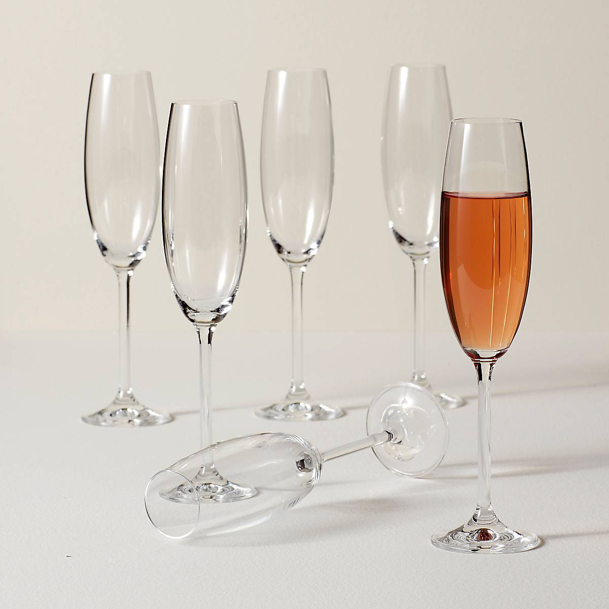 Tuscany Classics Champagne Flute Glasses, Set of 6 - Image 2