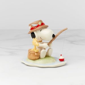 Peanuts Fishing Buddies Figurine