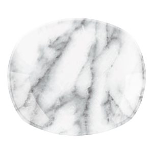 Smoke 6" Coupe Plate