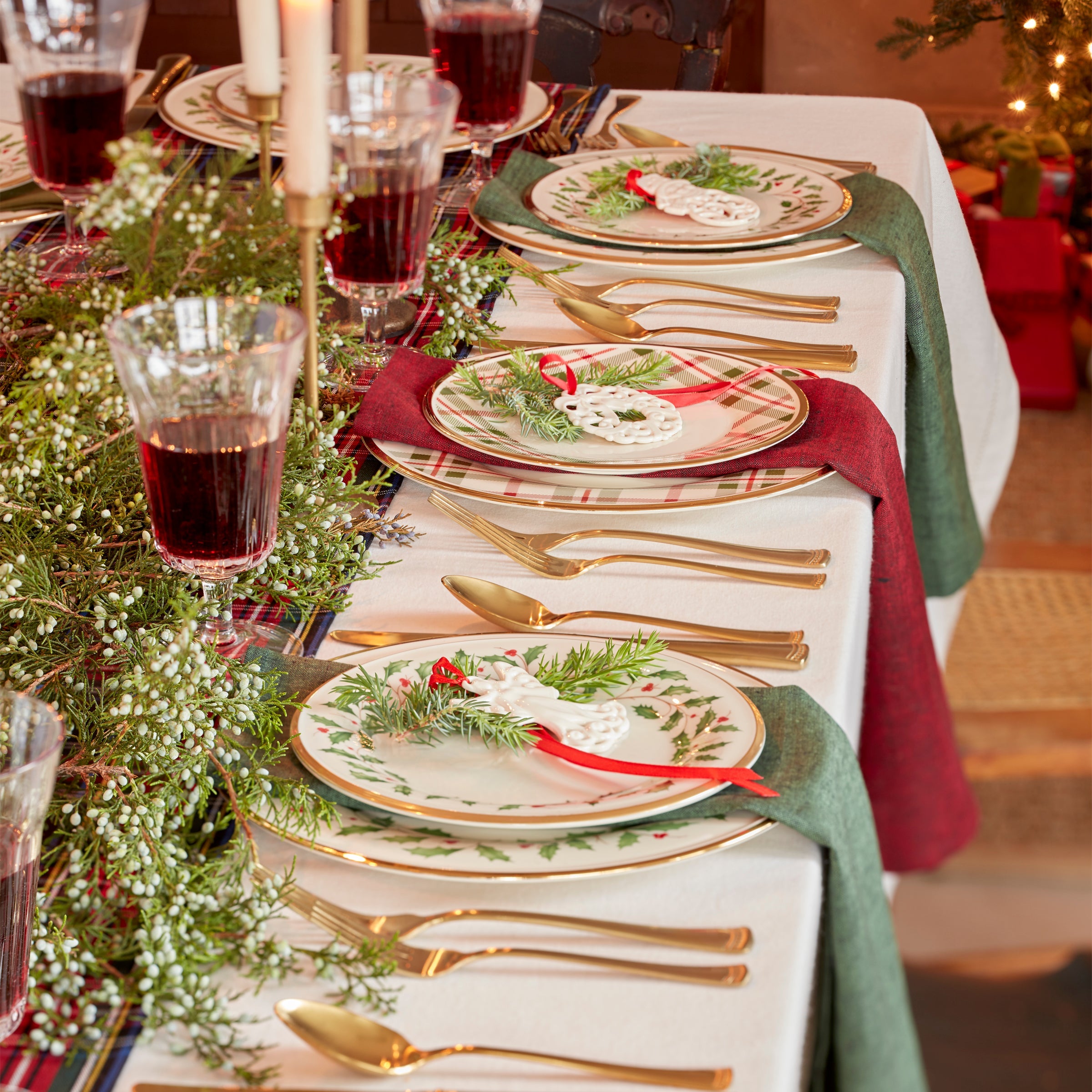 Holiday Salad Plates, Set of 6 - Image 4