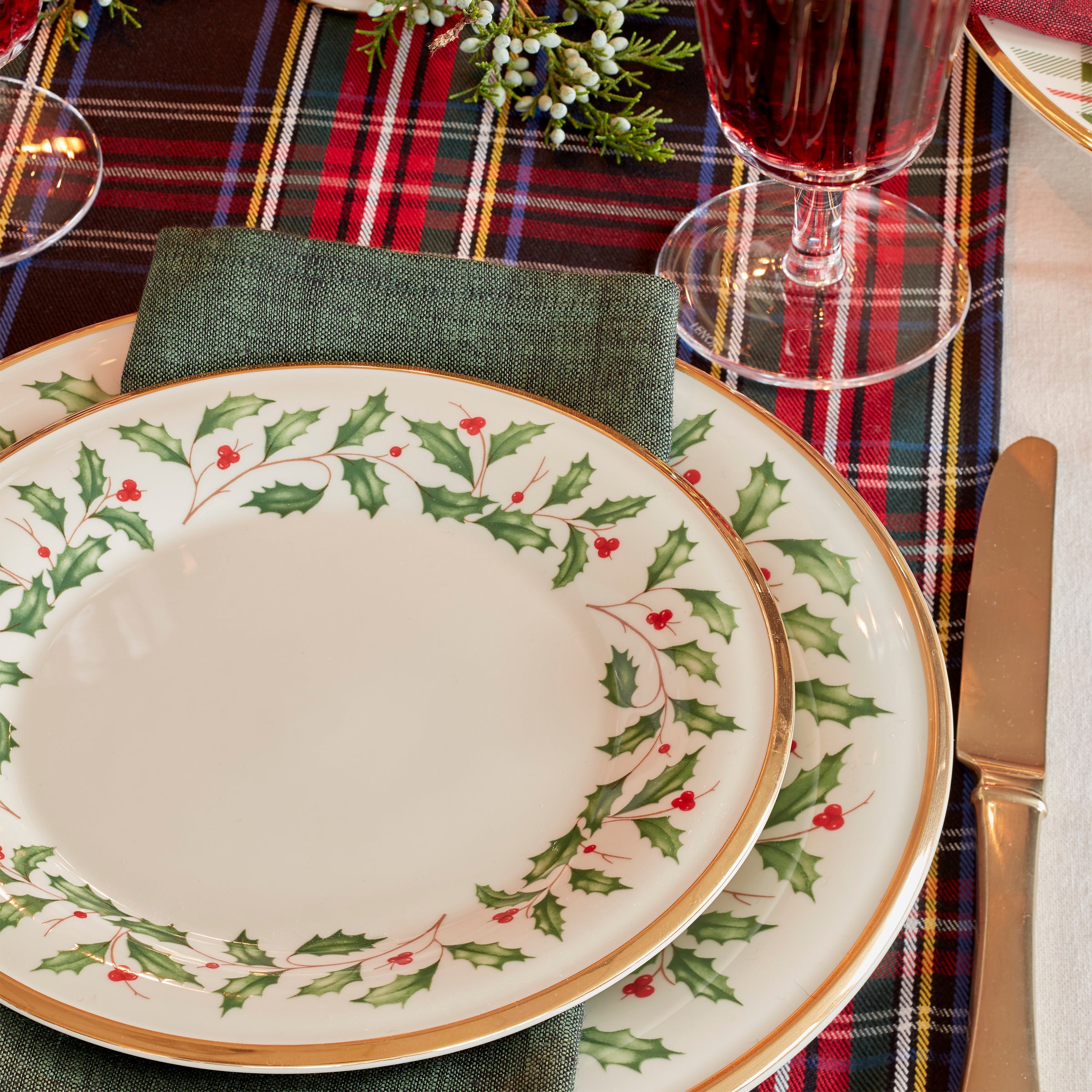Holiday Salad Plates, Set of 6 - Image 2