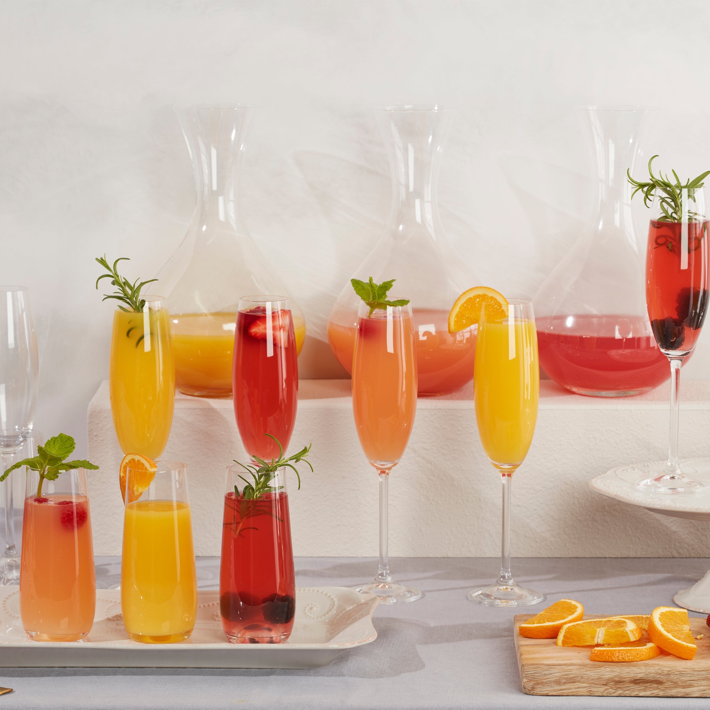Tuscany Classics Stemless Flute Glasses, Set of 6 - Image 4