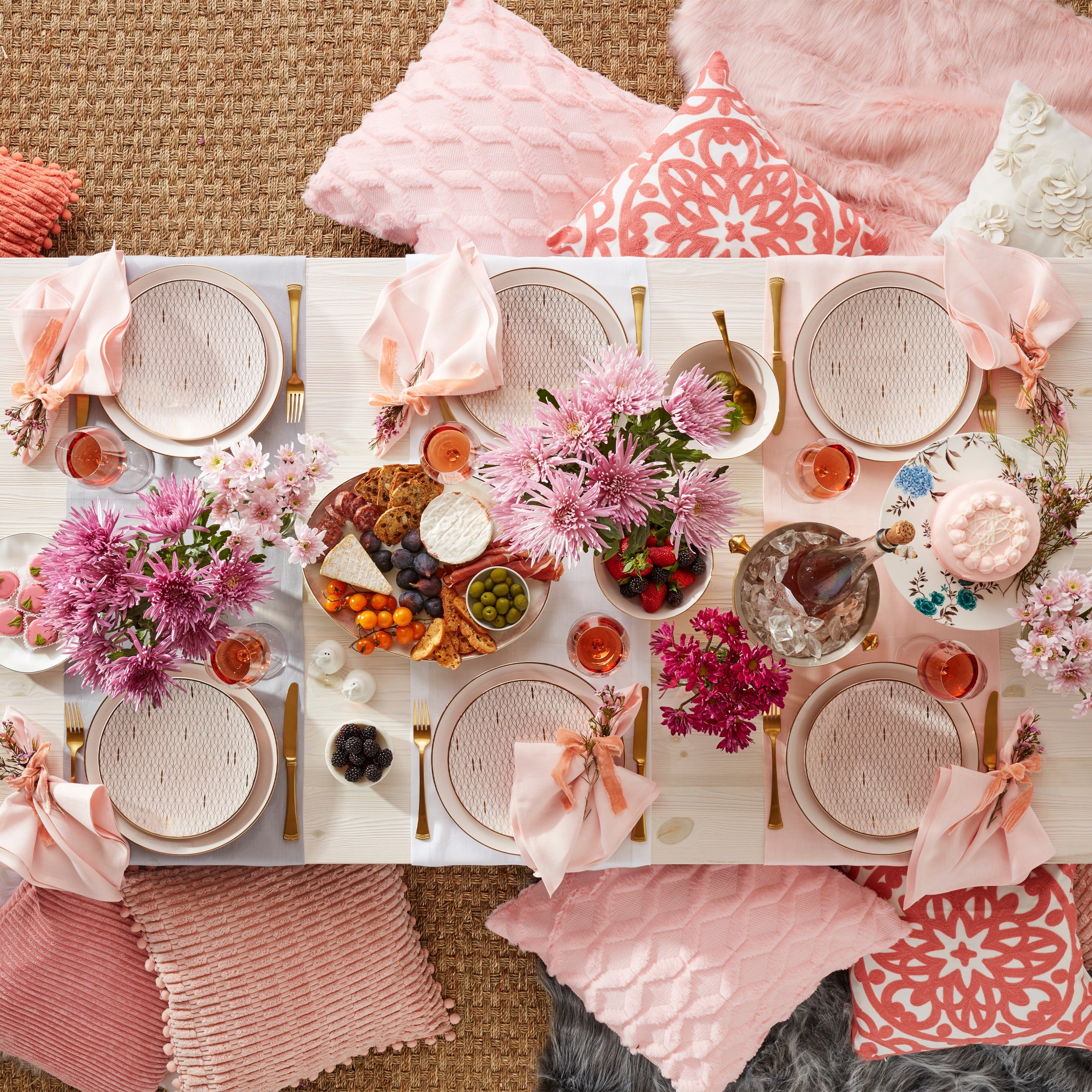 Trianna White Serving Platter - Image 4