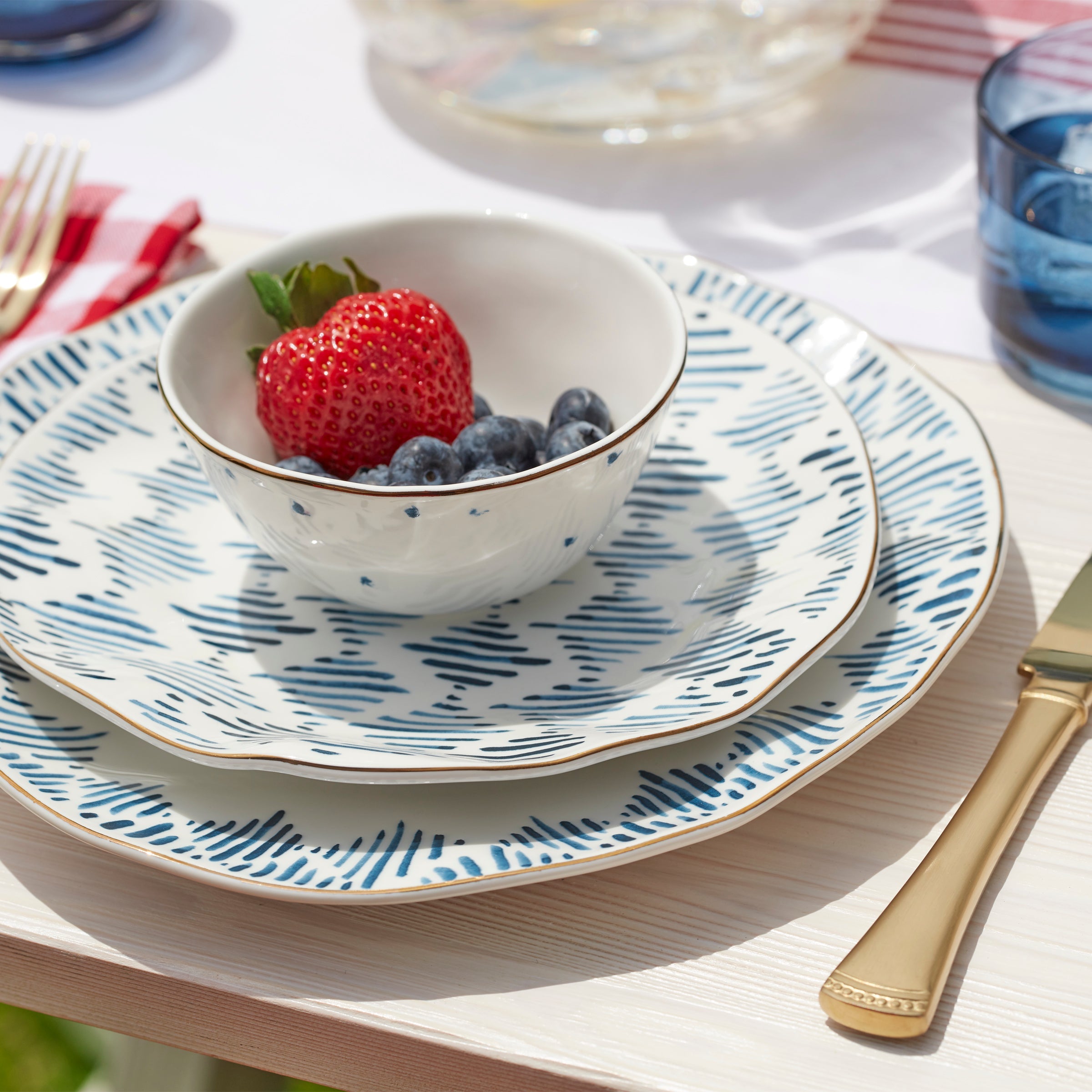 Blue Bay Dessert Bowls, Set of 4 - Image 2