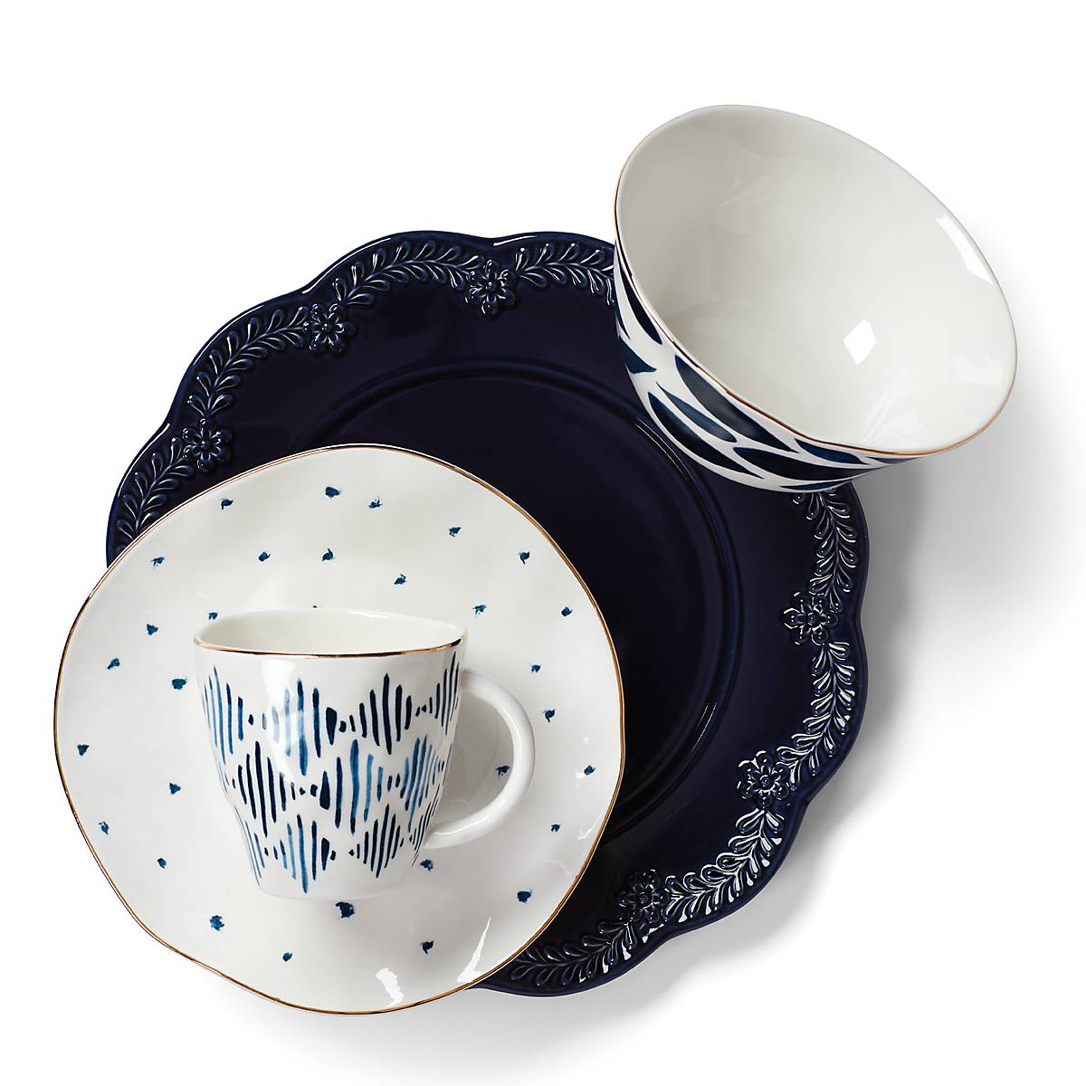 Blue Bay Dessert Mugs, Set of 4 - Image 5