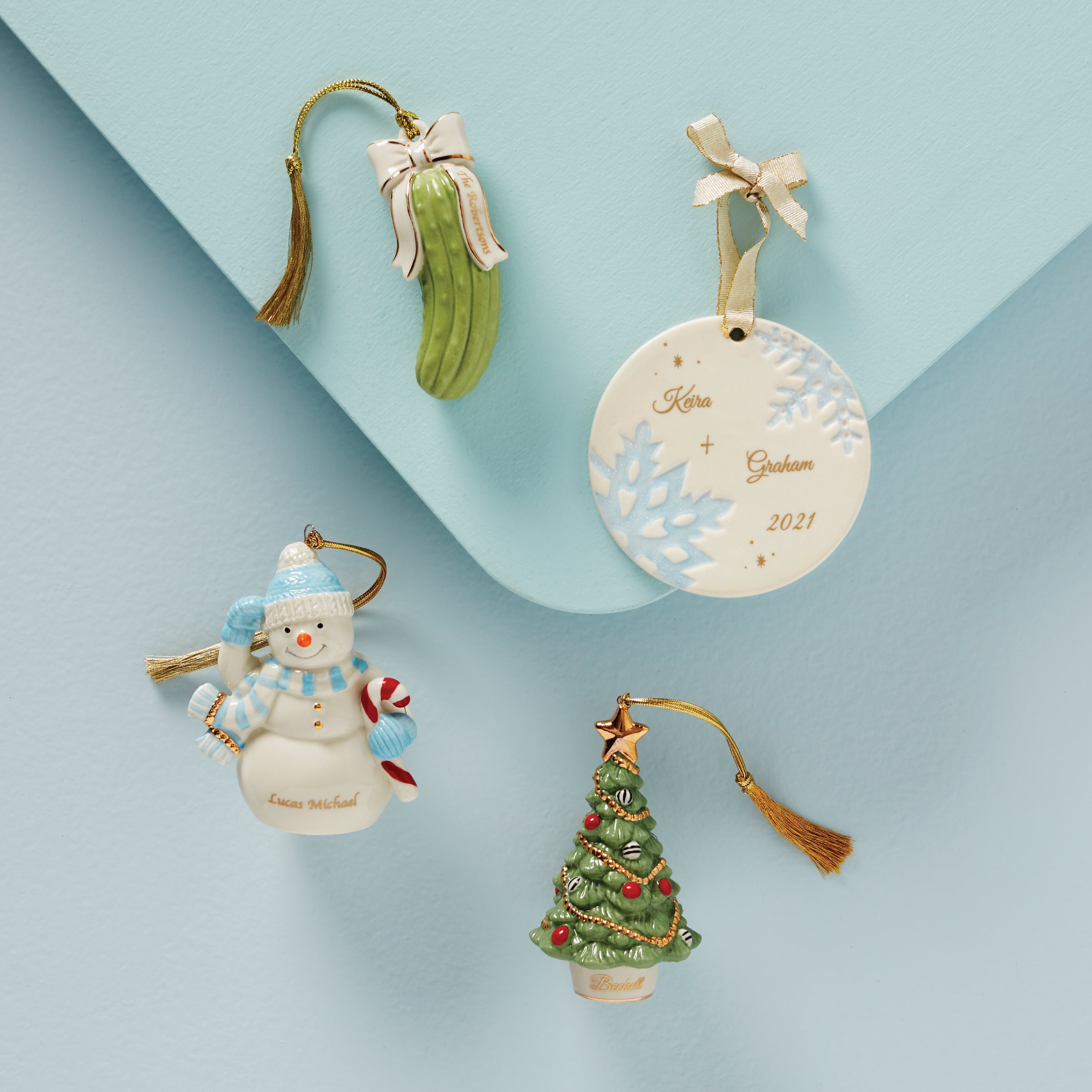 Personalized Christmas Tree Ornament - Image 7