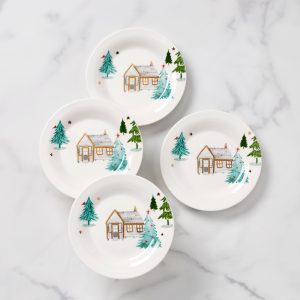 Balsam LaneTidbit Plates, Set of 4