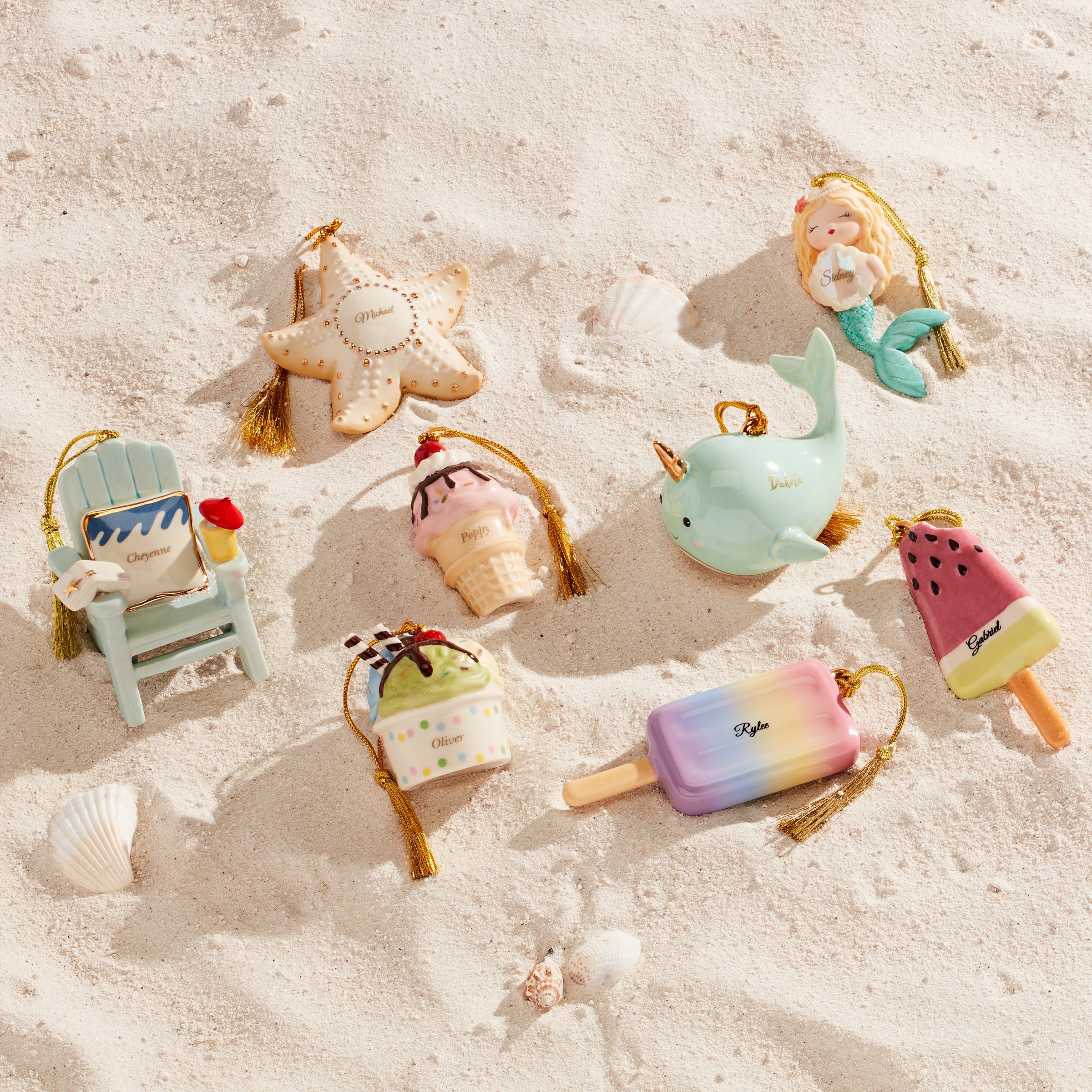 Personalized Mermaid Ornament - Image 6