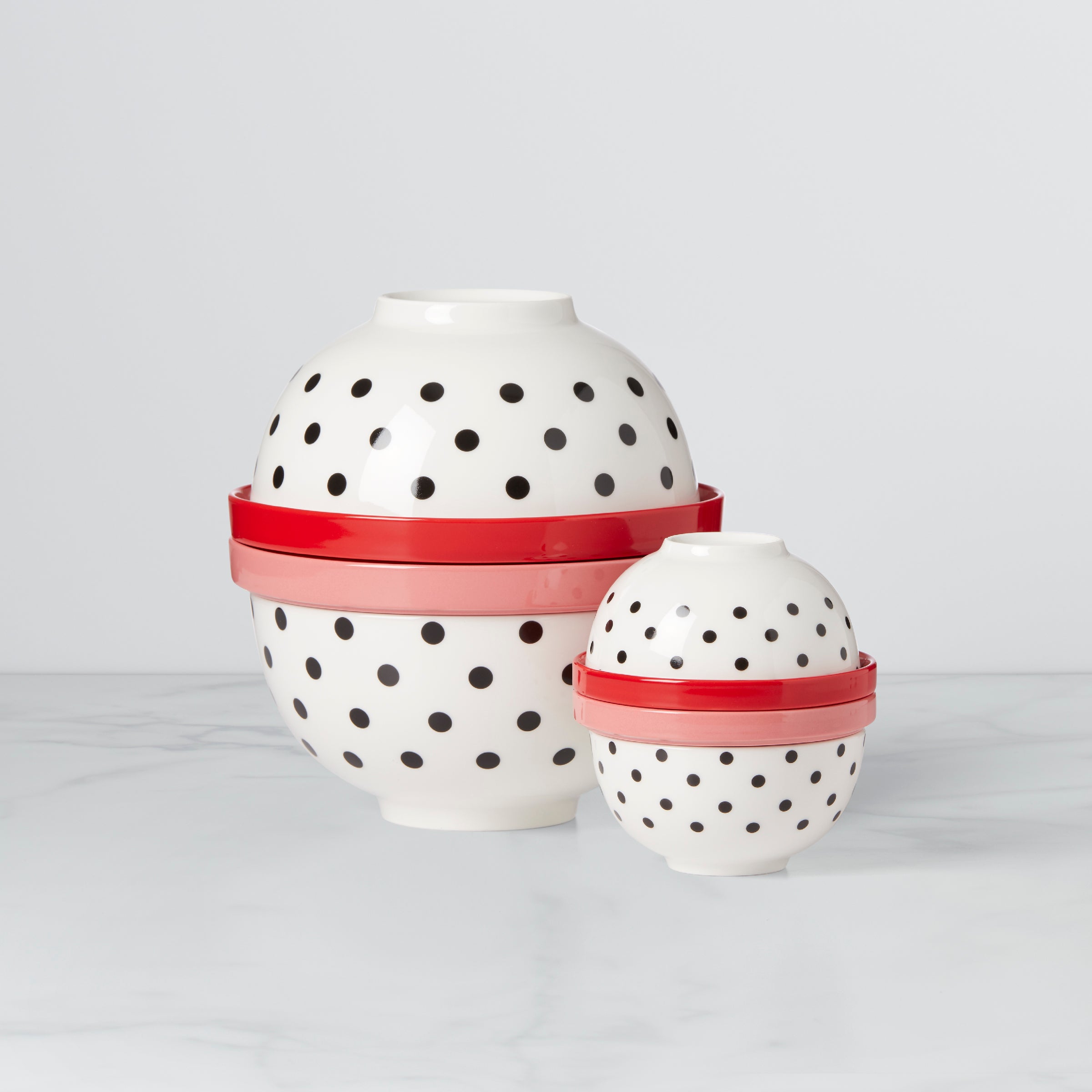 On The Spot 8-Piece Nesting Dinnerware Set - Image 5