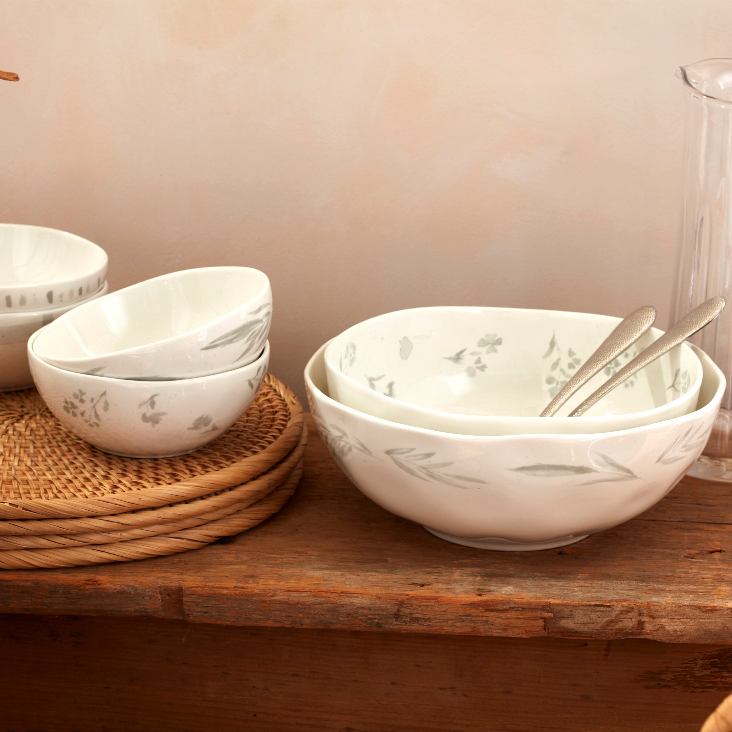 Oyster Bay 2-Piece Nesting Serving Bowls - Image 5