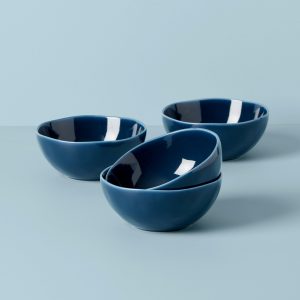 Bay Colors Blue All-Purpose Bowls, Set of 4