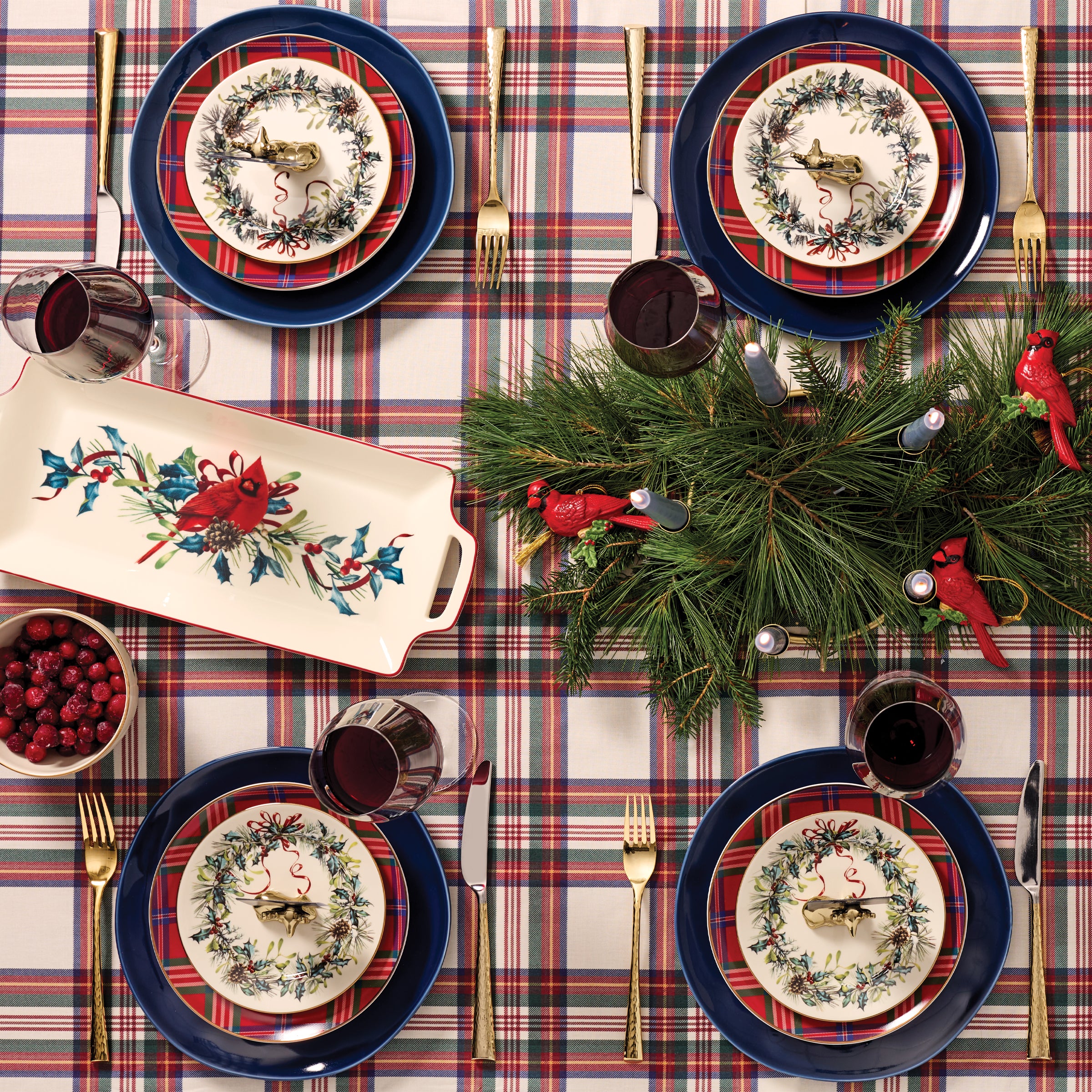 Winter Greetings 5-Piece Place Setting - Image 2