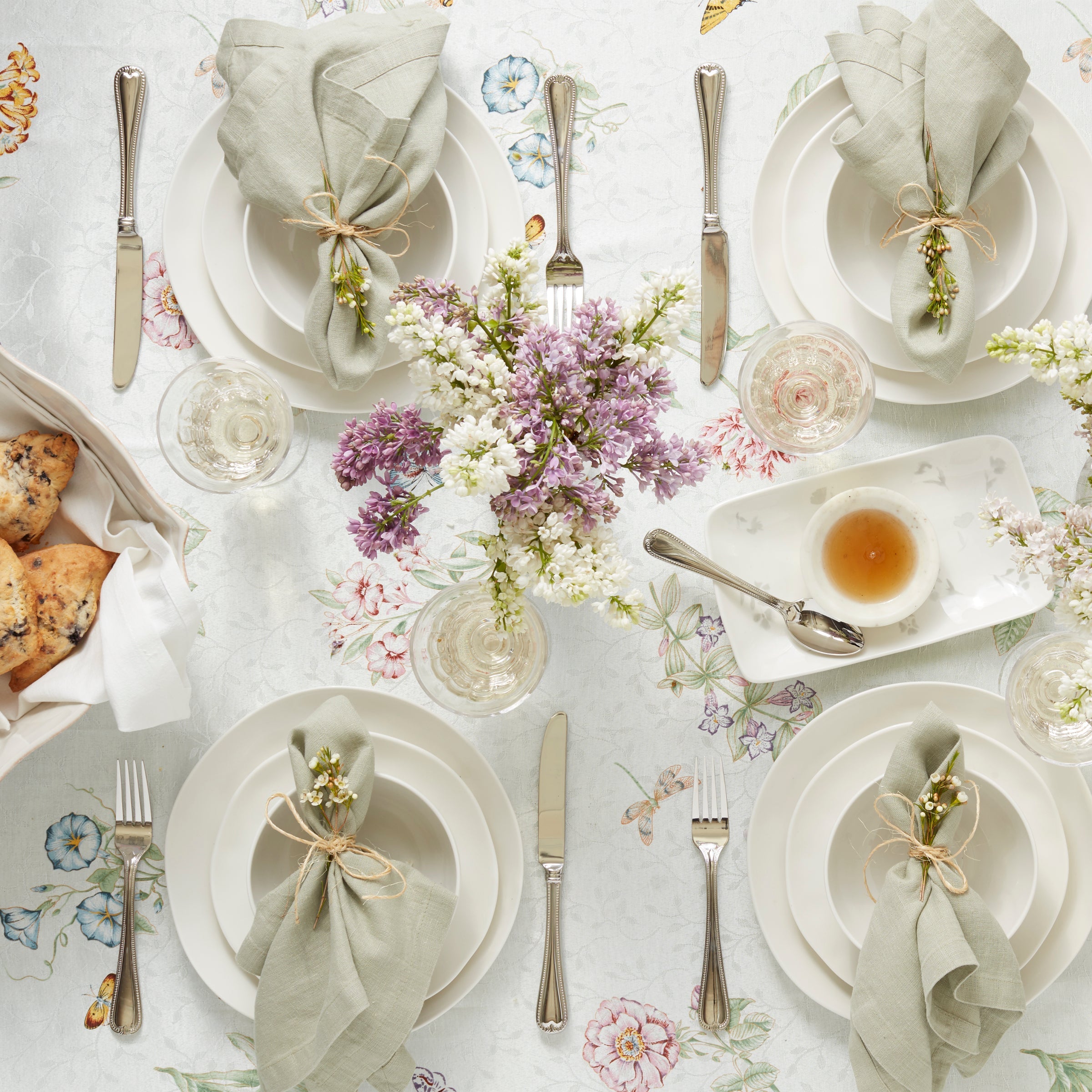 Vintage Jewel 20-Piece Flatware Set - Image 6