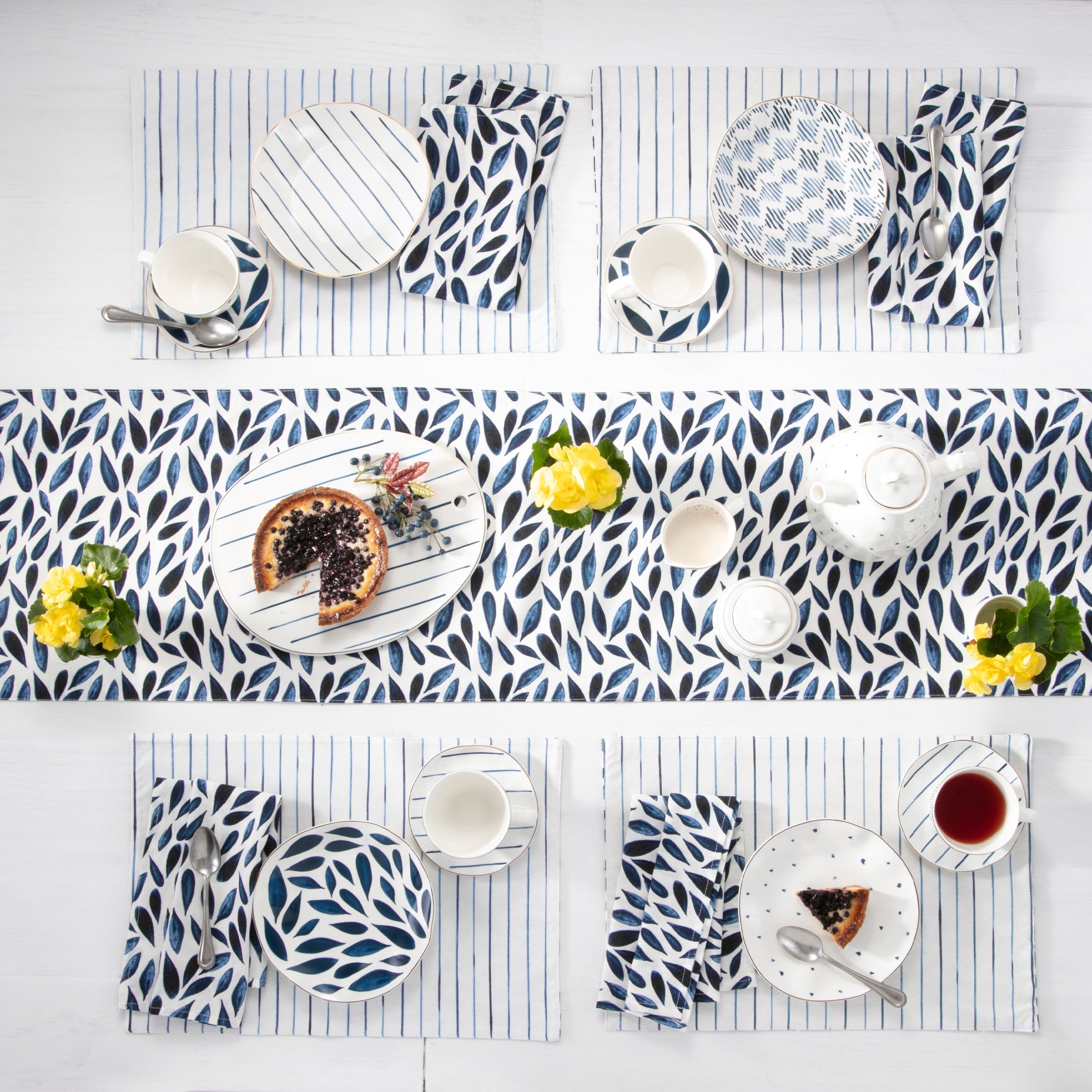 Blue Bay Reversible Table Runner - Image 4