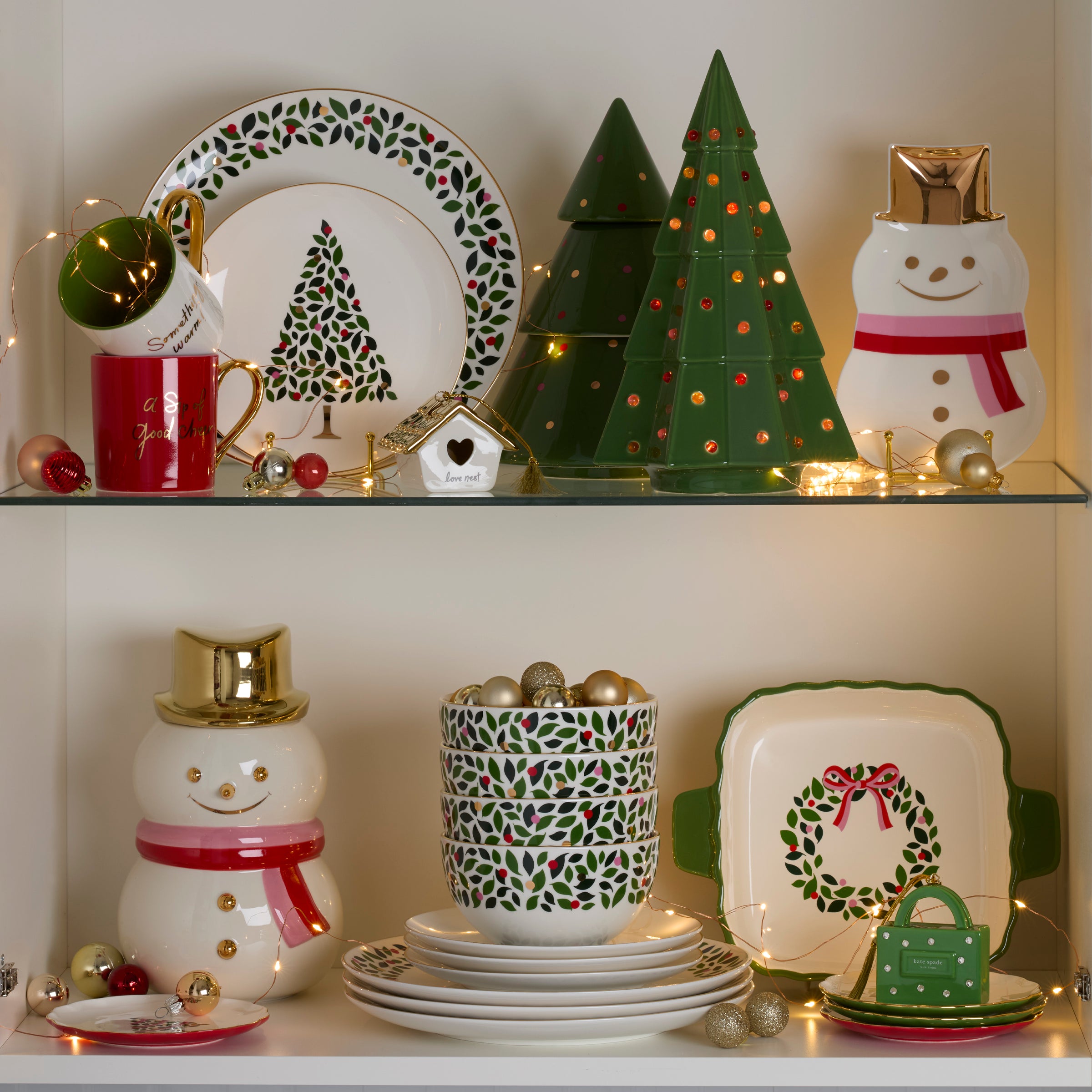 Evergreen 12-Piece Dinnerware Set - Image 2