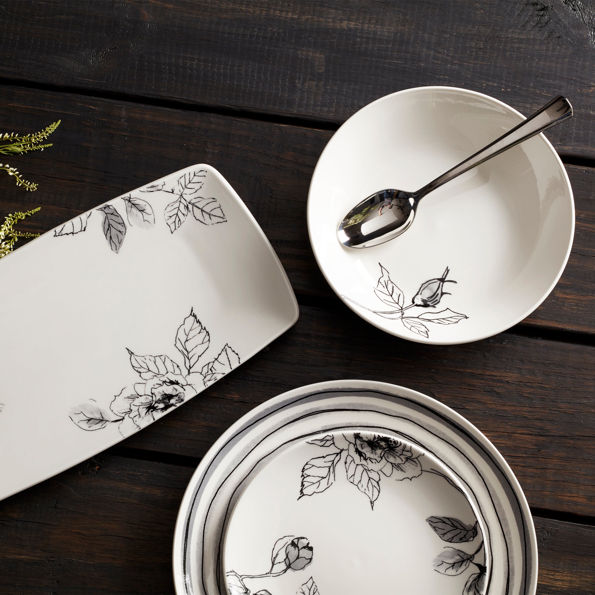 Sketchbook Dinner Plate - Image 4