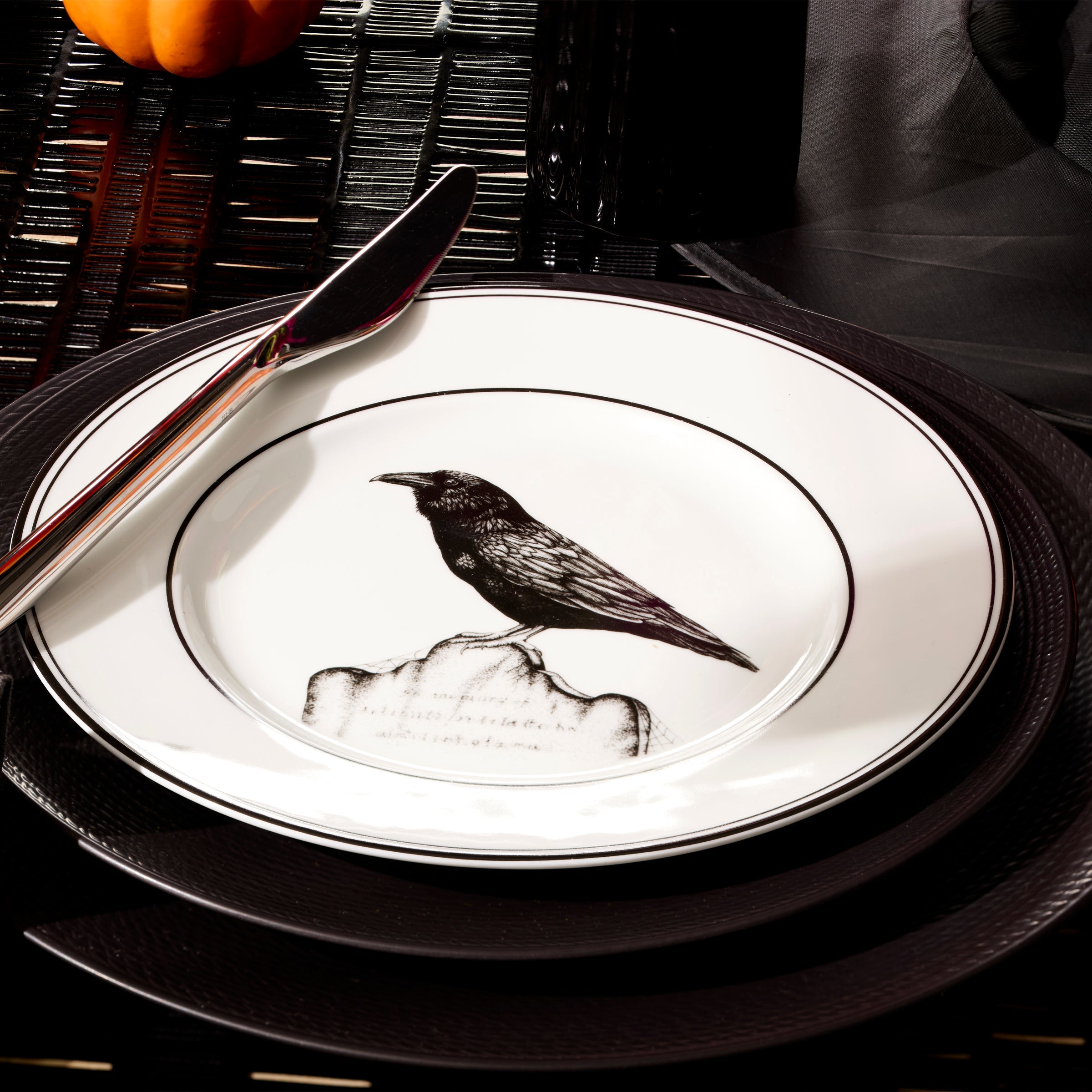 Vintage Halloween Dessert Plates, Set of 4 - Image 11