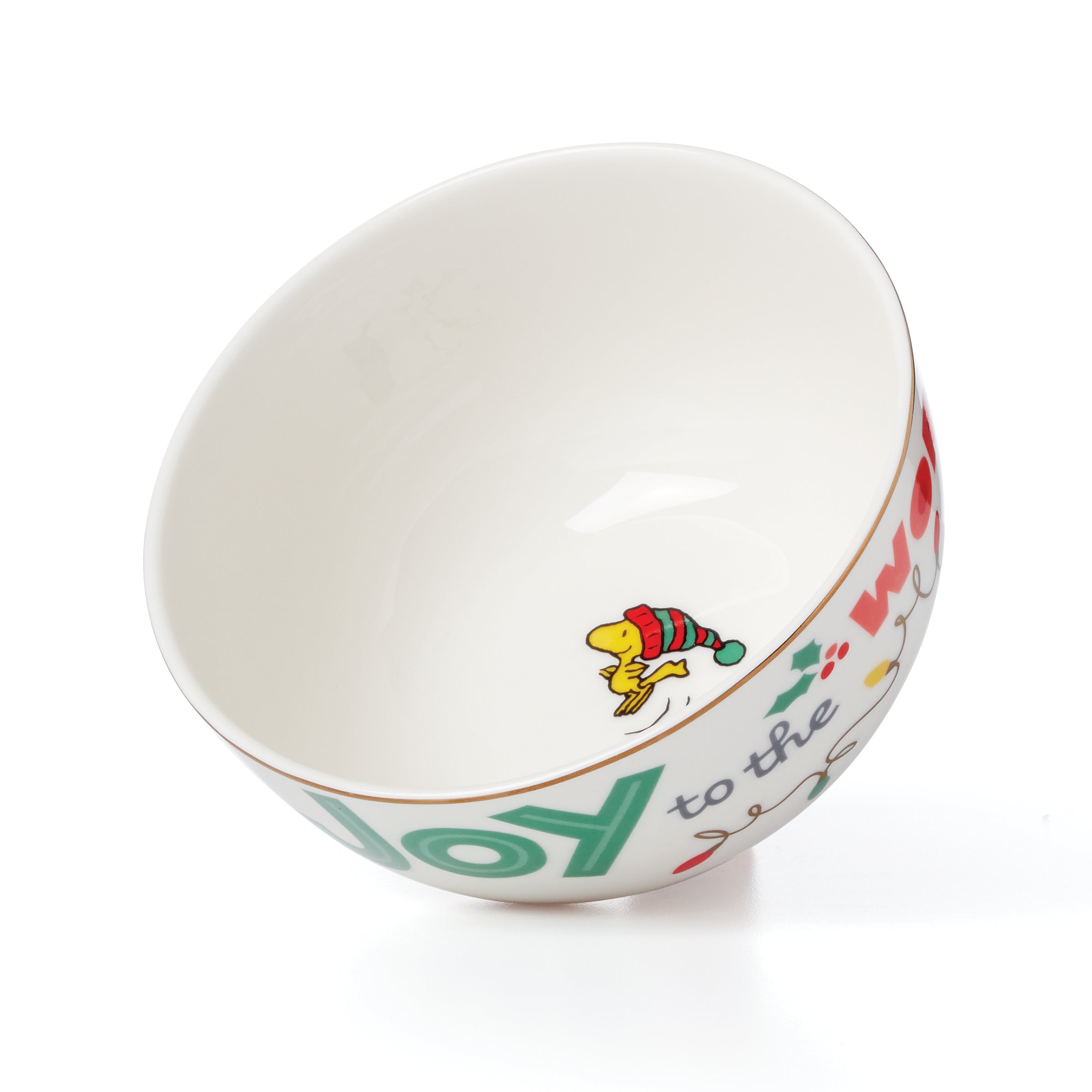 Snoopy Christmas All-Purpose Bowls, Set of 4 - Image 4
