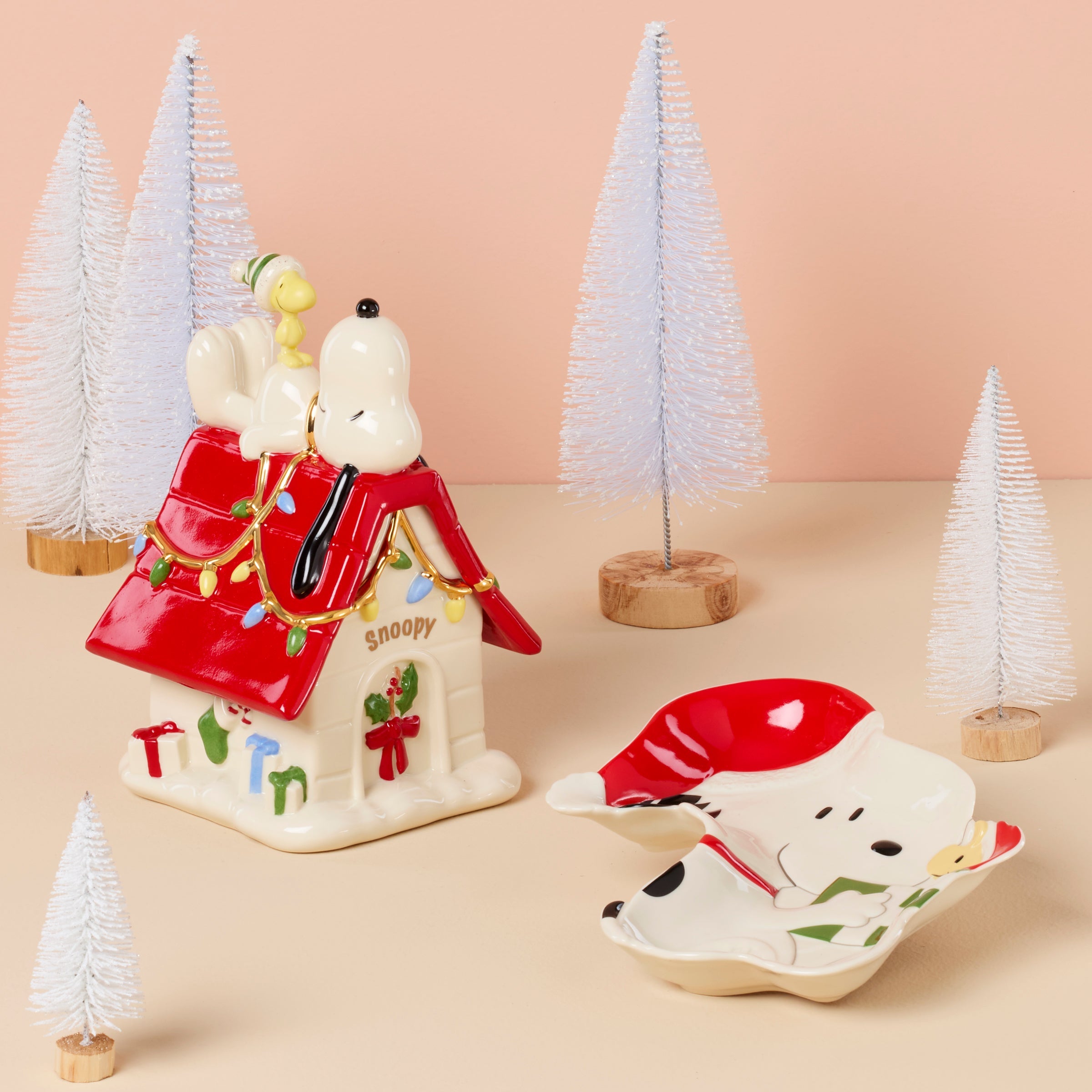 Snoopy Christmas Candy Dish - Image 2