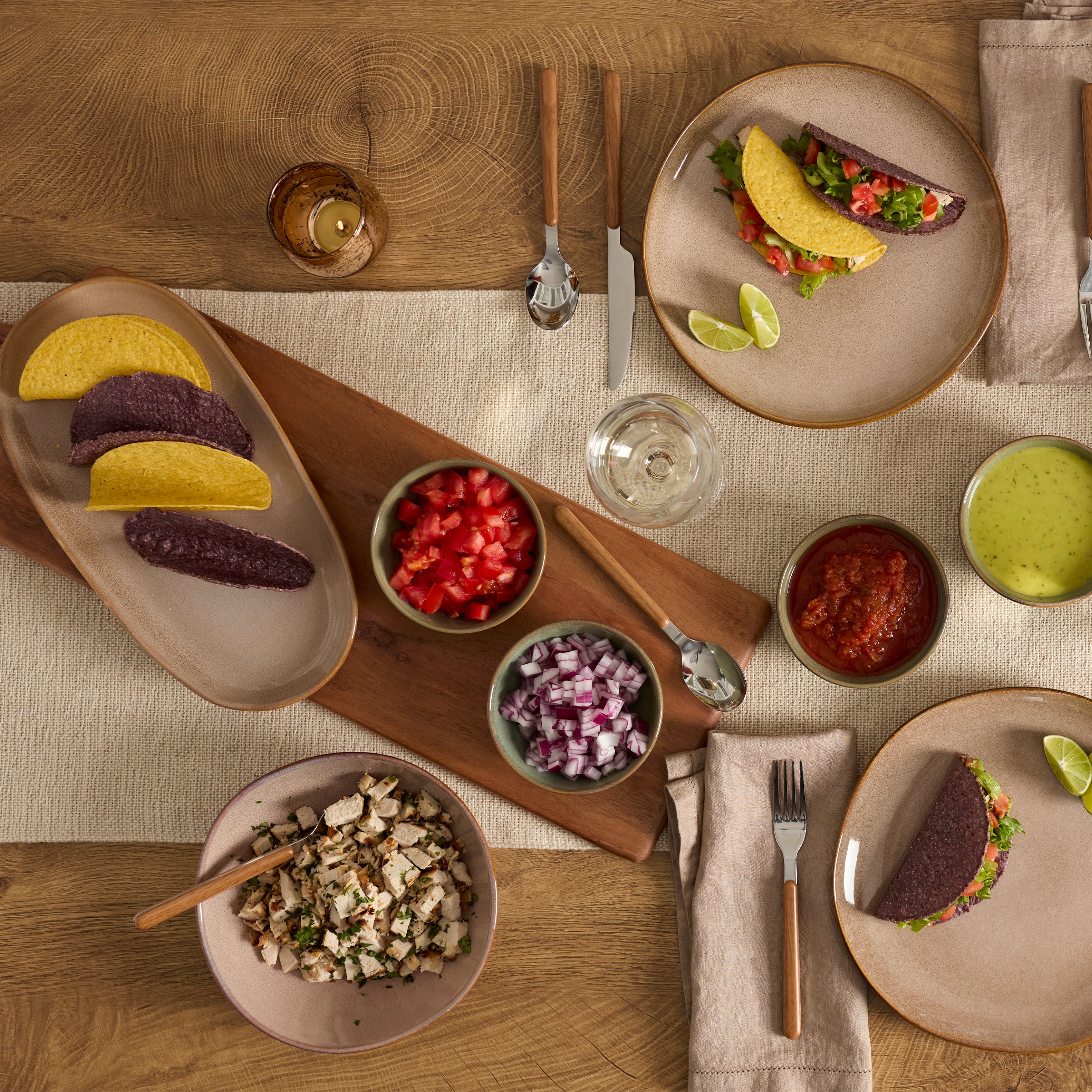 Organic Shades Clay Pasta Bowls, Set of 4 - Image 4