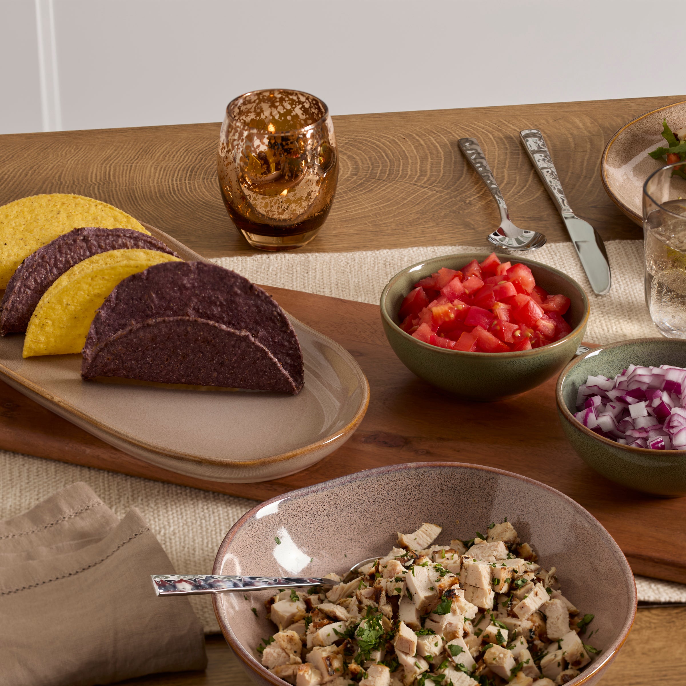 Organic Shades Clay Pasta Bowls, Set of 4 - Image 5