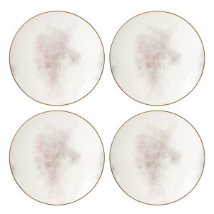 Trianna Salaria Coupe Salad Plates, Set of 4