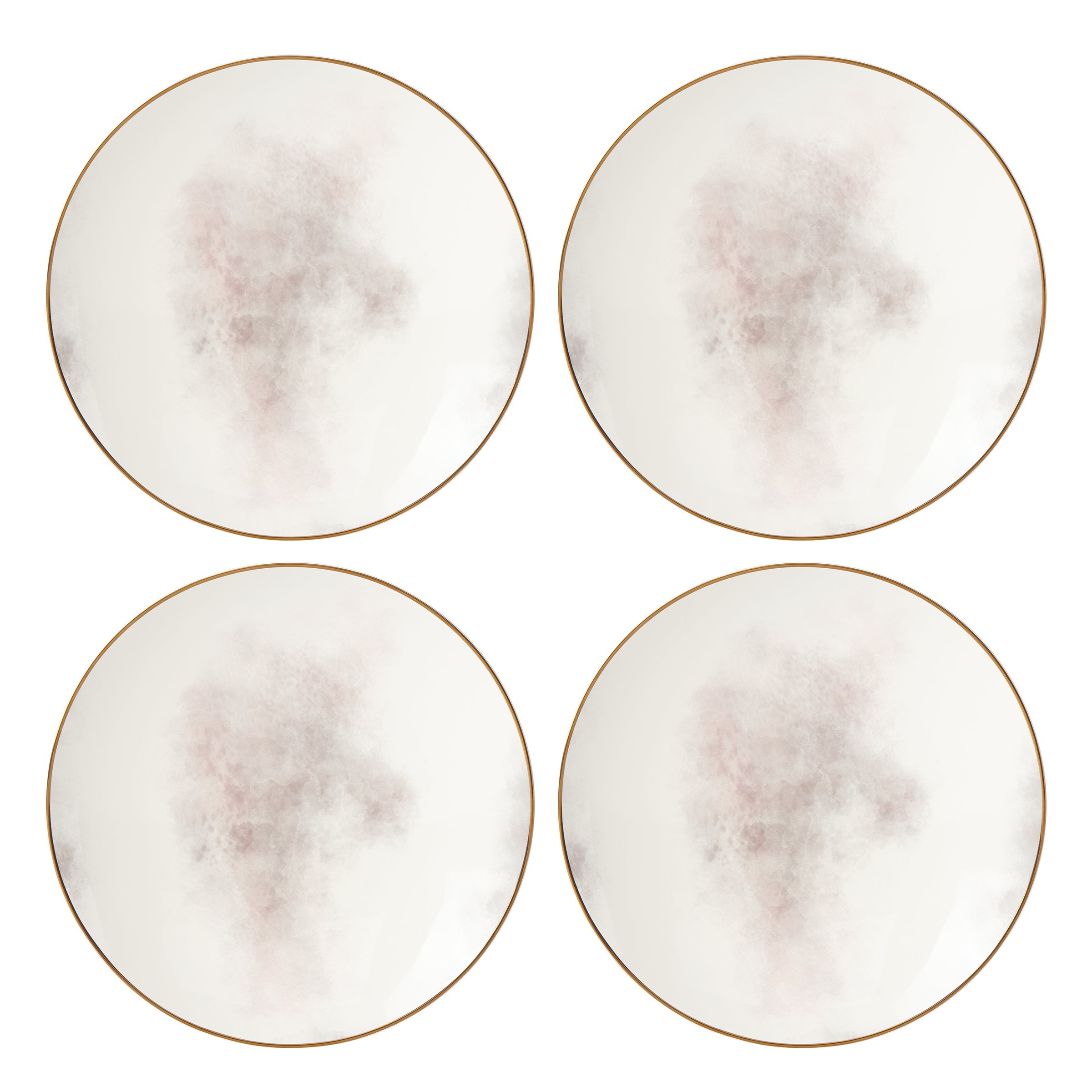 Trianna Salaria Coupe Salad Plates, Set of 4