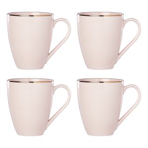 Trianna Blush Mugs, Set of 4