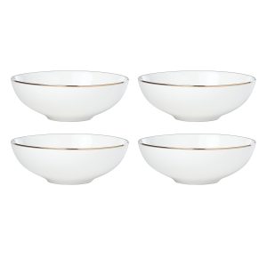 Trianna White All-Purpose Bowls, Set of 4