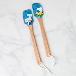 Chef Snoopy Blue Spatulas, Set of 2