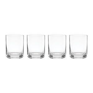 5 O'Clock Double Old-Fashioned Glasses, Set of 4