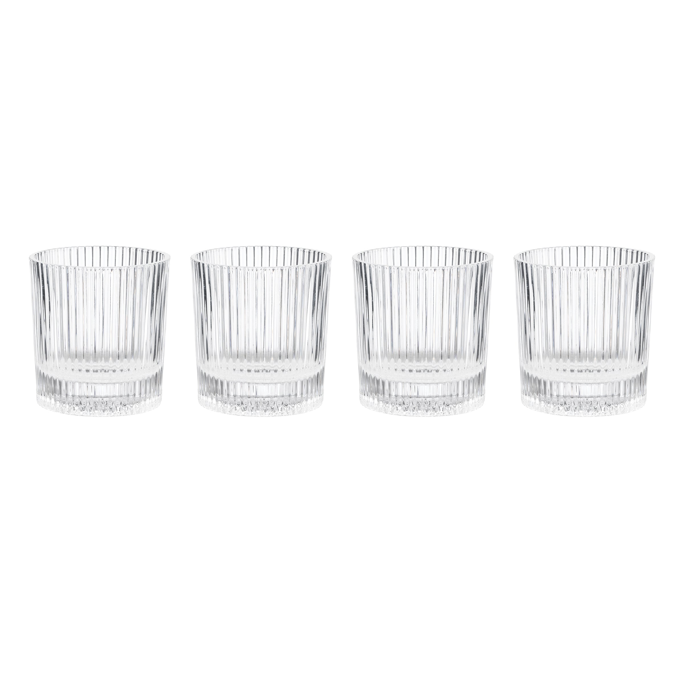 Wallingford Double Old-Fashioned Glasses, Set of 4