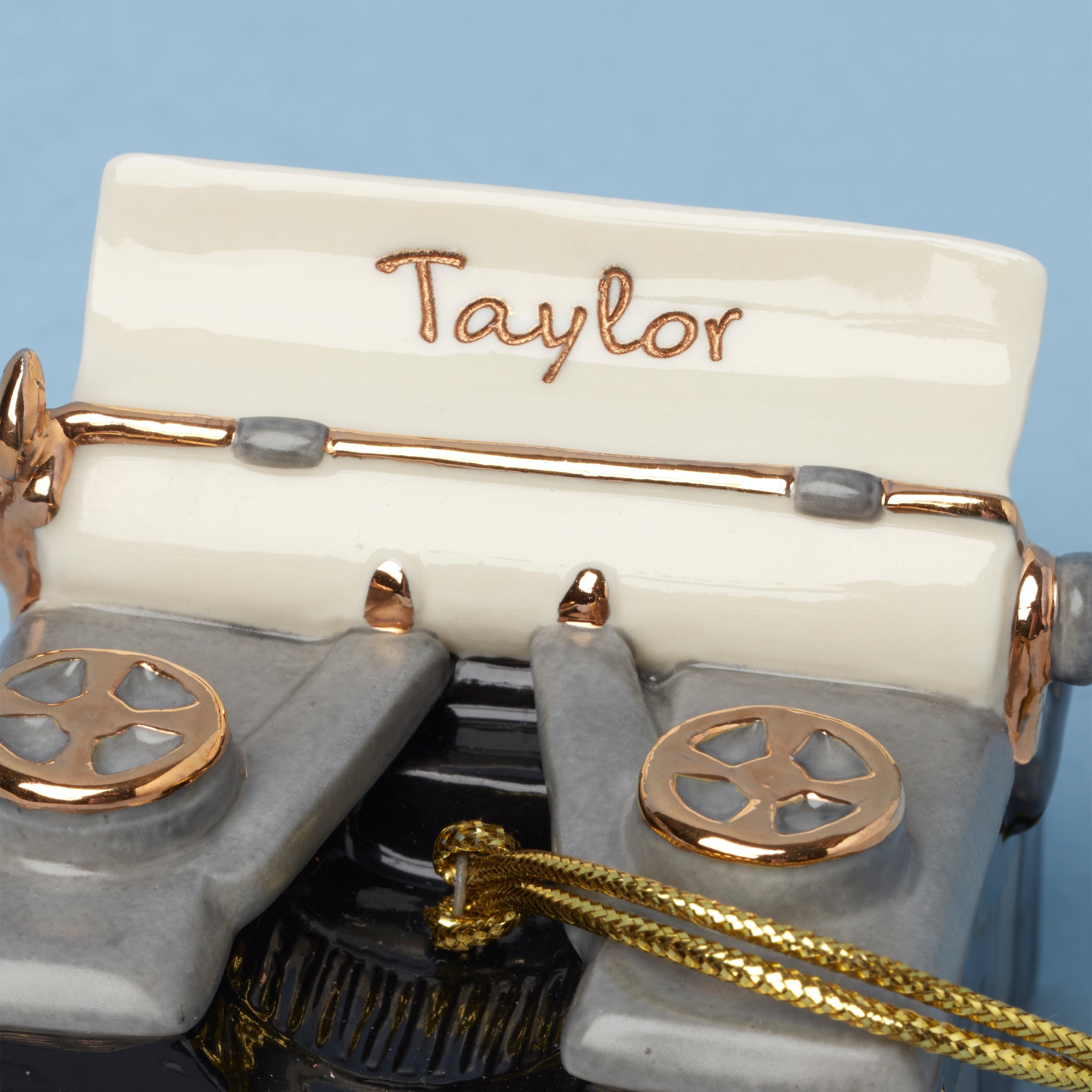 Personalized Typewriter Ornament - Image 6