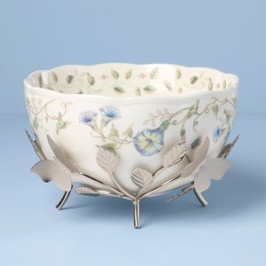 Butterfly Meadow 25th Anniversary Bowl with Stand
