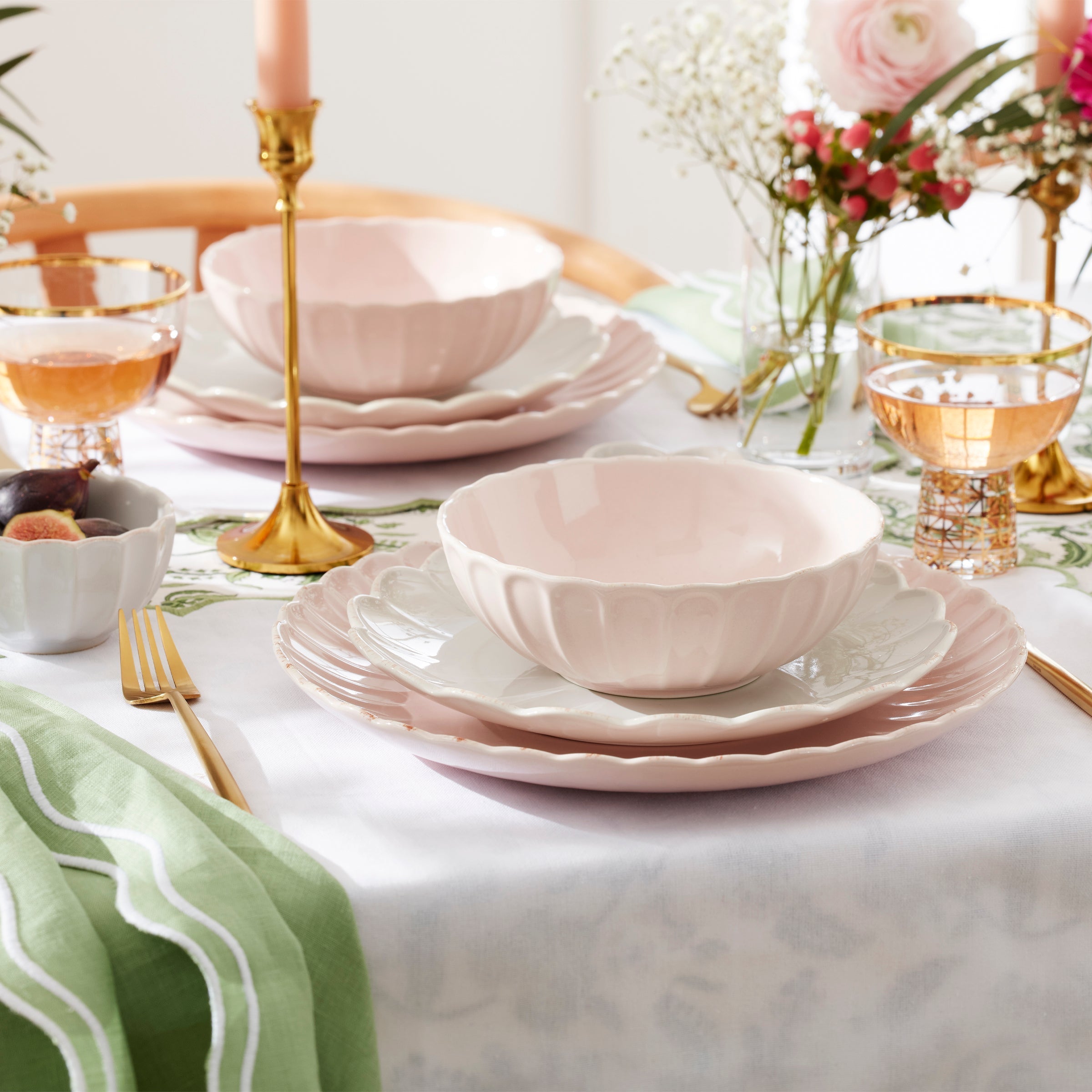 Zephyr Gold Satin 45-Piece Flatware Set - Image 3