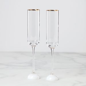 Happily Ever After Toasting Flutes, Set of 2